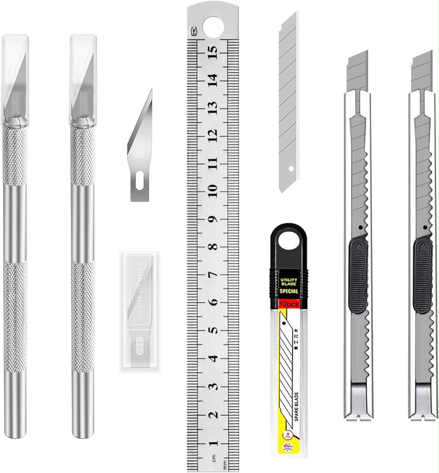 Precision Cutter + Steel Ruler