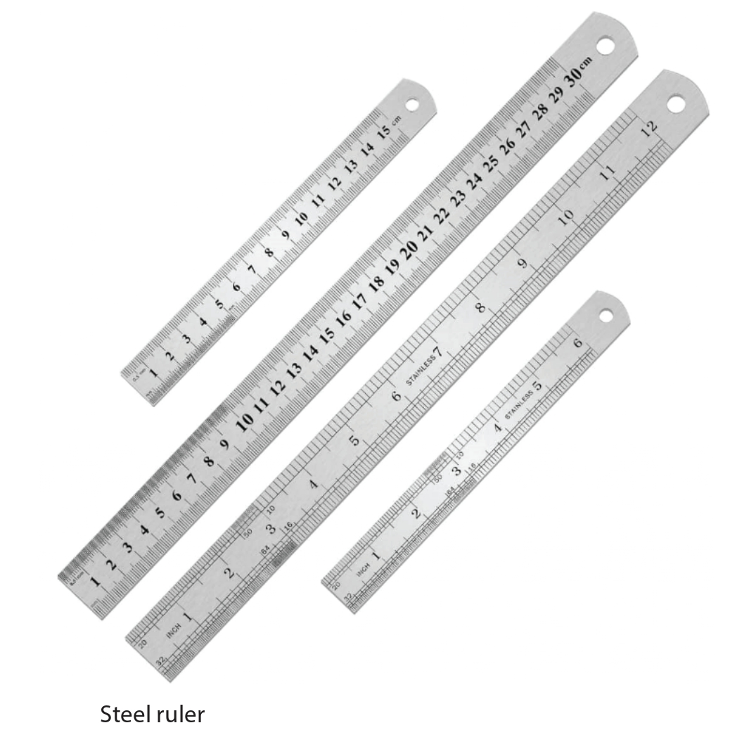Steel Rulers (15 / 30 / 60cm)