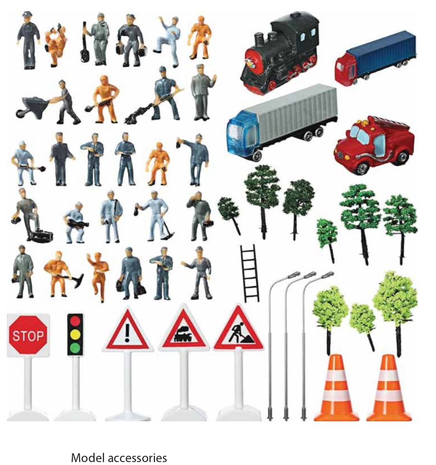 Model Accessories (figures, vehicles, signs)
