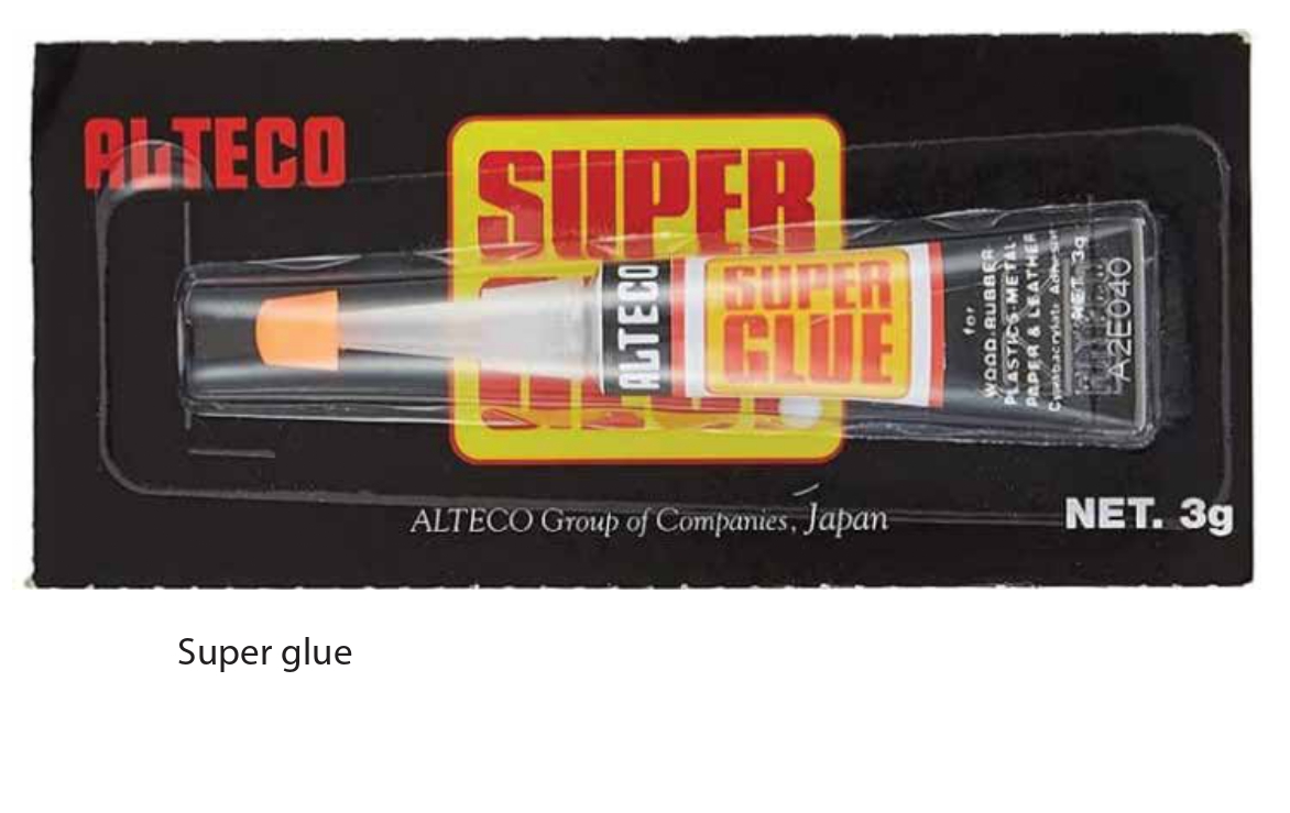 Super Glue (cyanoacrylate)