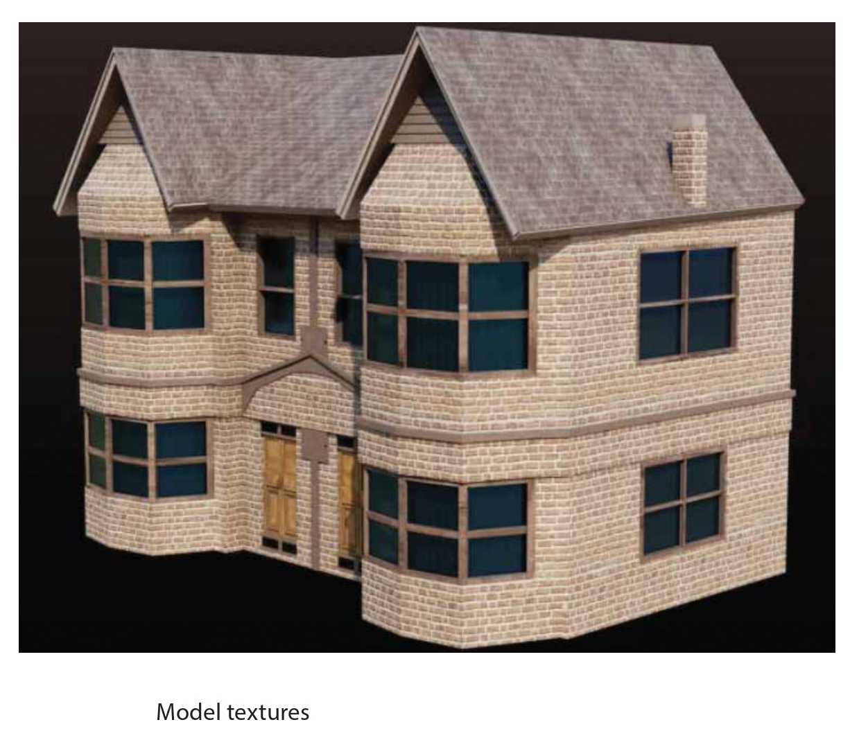 Model Textures (brick, stone, roof)